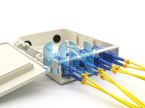 ODF 8FO nhựa treo tường FTTH