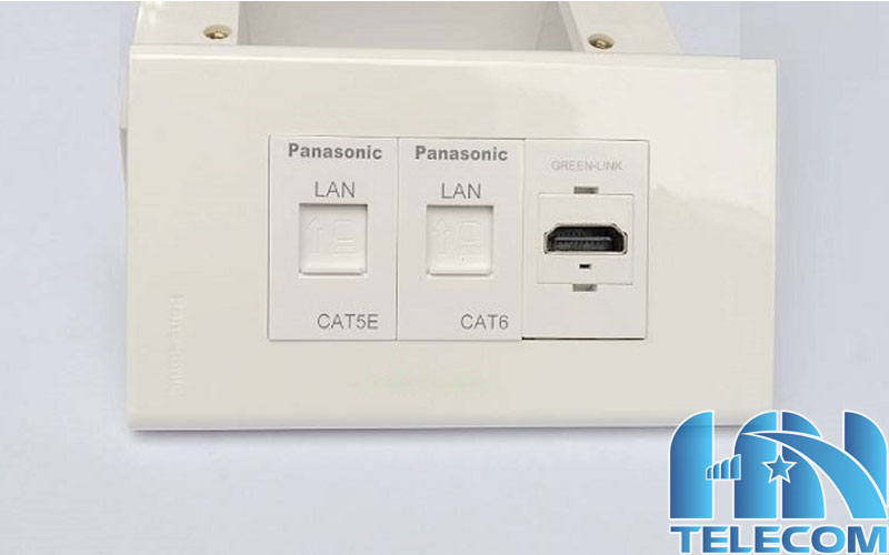 Bộ ổ cắm mạng âm tường panasonic