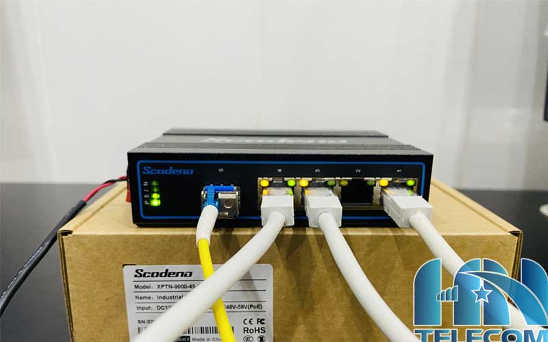 Switch poe công nghiệp 1000Mbps Scodeno