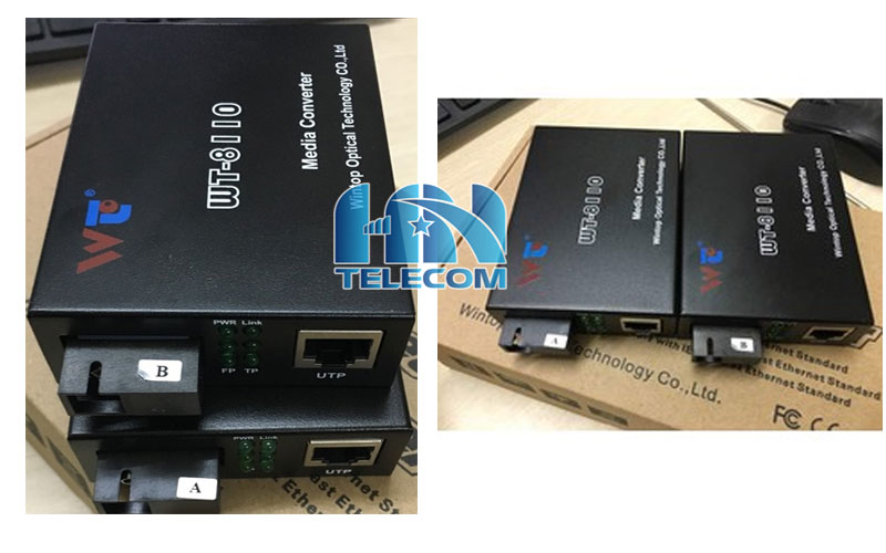 Converter Wintop WT-8110SB-11-20A/B 10/100M