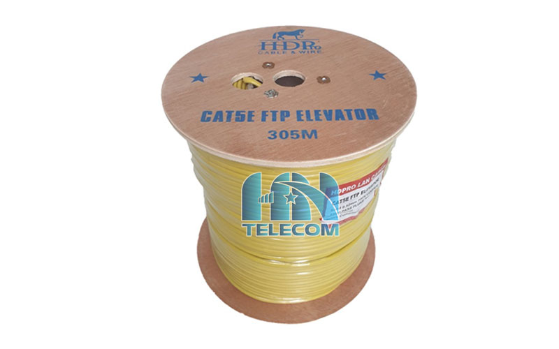 Cáp mạng HDPRO CAT5E FTP dùng cho thang máy