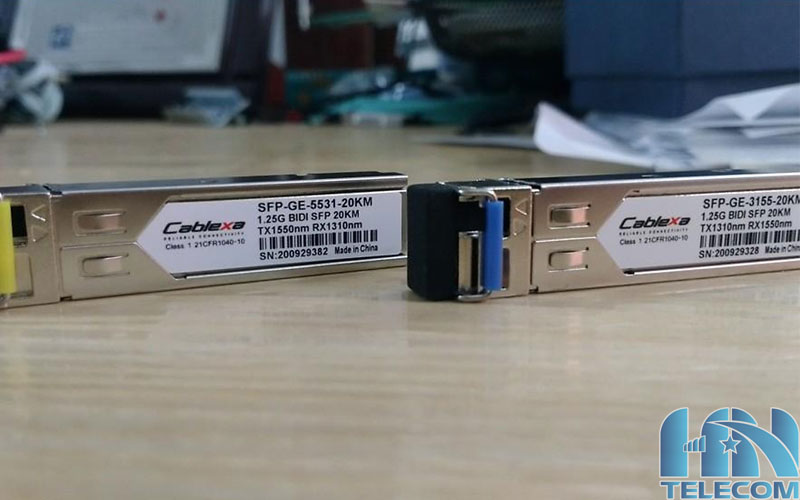 Module quang 1G 1 sợi Cablexa SFP-GE-3155-20KM