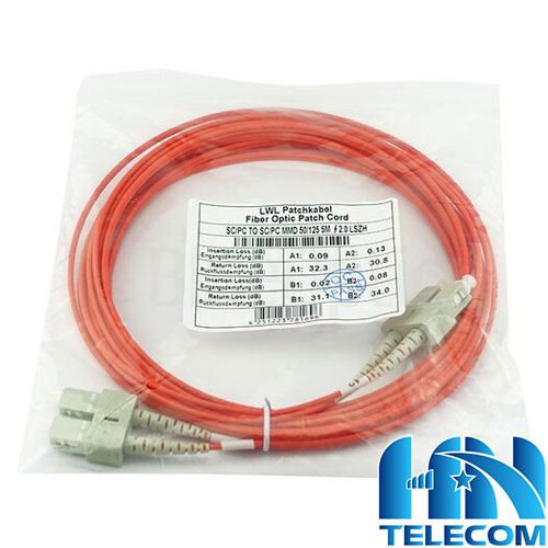 dây nhảy multimode patchcord cable om2