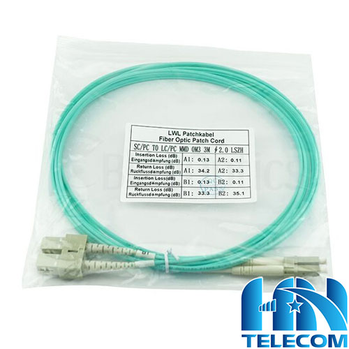 dây nhảy multimode patchcord cable om3