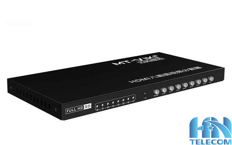 Bộ gộp 8 in 1 out HDMI MT-VIKI MT-SW081 