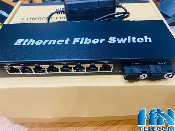 Switch 8 cổng Lan singlemode 
