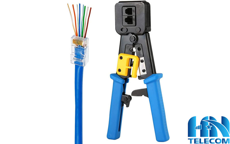 Giới thiệu chi tiết về kìm bấm mạng RJ45 - RJ11 - Tool làm cáp mạng