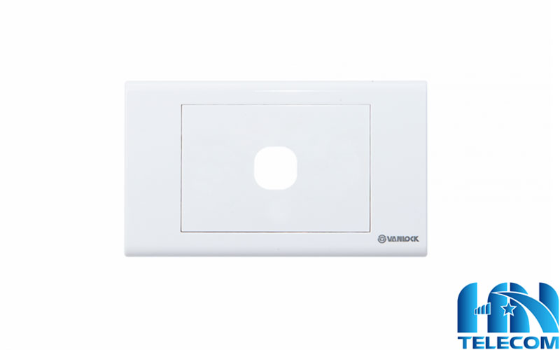 Giới thiệu chi tiết về Mặt 1 công tắc Sino S181/X hình chữ nhật