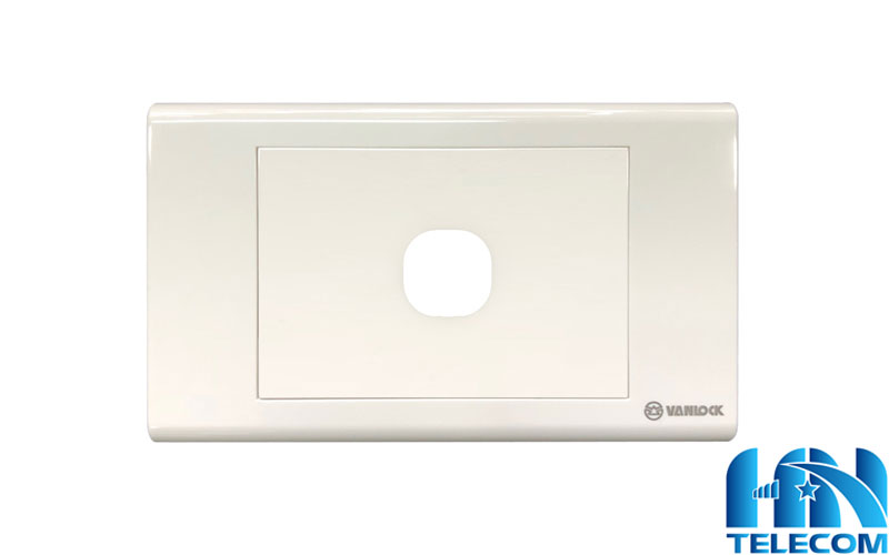 Đặc điểm kỹ thuật của Mặt 1 công tắc Sino S181/X hình chữ nhật