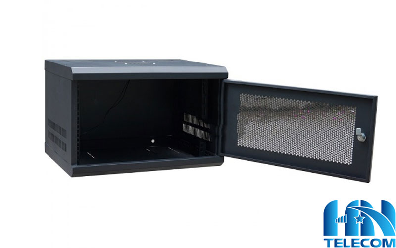Thiết kế của Tủ rack 4U - D400 màu đen treo tường