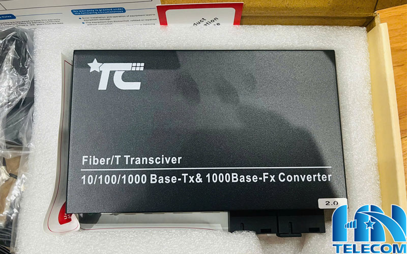 Ứng dụng thực tế của Switch quang 4 RJ45+2 cổng quang SC 10/100/1000M TC-2F4G-1000