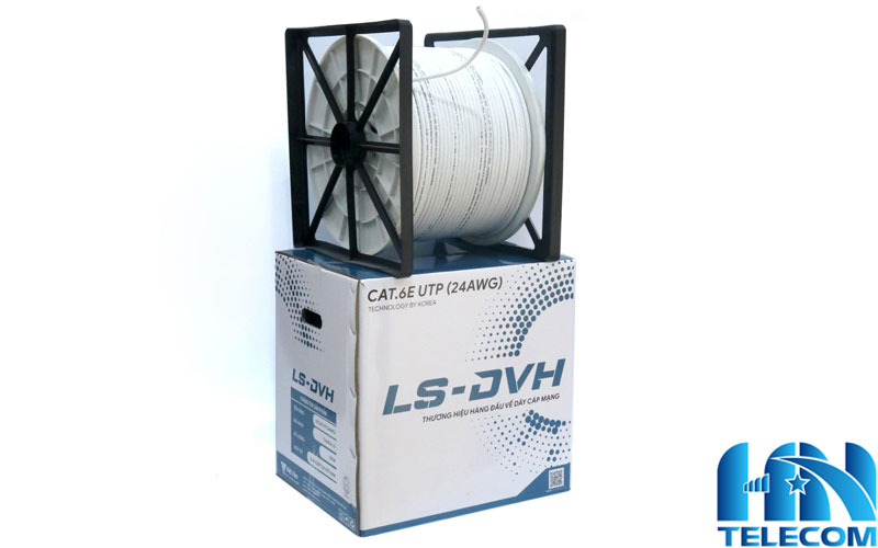 Giới thiệu về Cáp mạng CAT6E UTP 24AWG LS-DVH