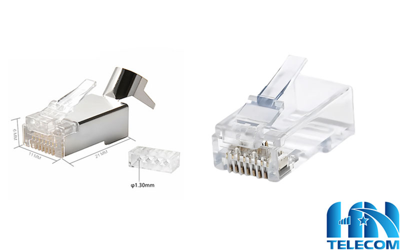 So sánh chi tiết đặc điểm cấu tạo Hạt mạng UTP và FTP 