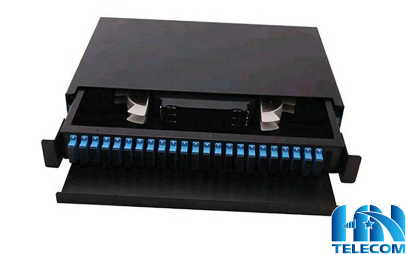 Giới thiệu về Hộp phối quang ODF 48FO khay trượt gắn rack 19" | 3M Telecom