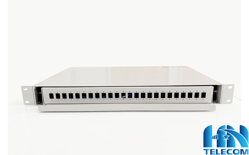 Giới thiệu về Hộp phối quang ODF 8FO khay trượt gắn rack 19" | 3M Telecom