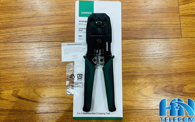 Chi tiết về cấu tạo của kìm bấm mạng UGREEN P/N 35971