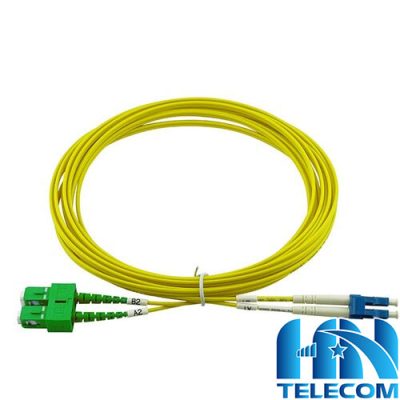 Dây nhảy quang SC-LC APC Singlemode Simplex/Duplex
