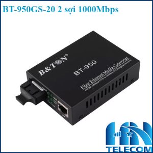 Converter quang Bton BT-950GS-20 2 sợi 1G