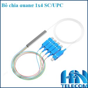 Bộ chia quang PLC 1X4 SC/UPC