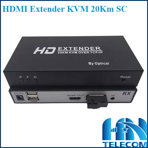 Bộ kéo dài HDMI sang quang 20KM