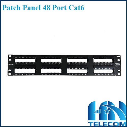 Patch panel 48 Port Cat6 amp-commscope