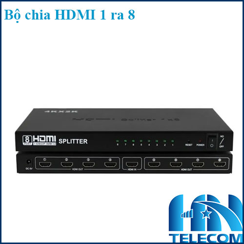 Bộ chia HDMI 1 ra8 4k*2k