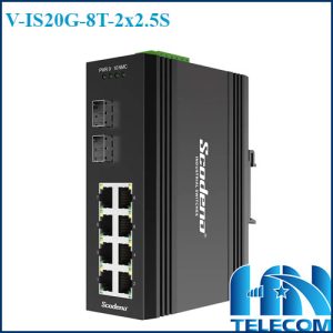 Switch công nghiệp scodeno V-IS20G-8T-2x2.5s