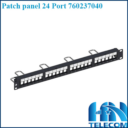 Patch panel cat6 24 port commscope