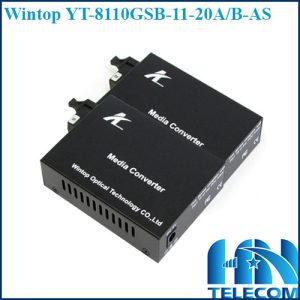 Converter quang Wintop YT-8110GSB-11-20A-B-AS