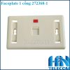 Mặt mạng 1 cổng wallplate amp/commscope