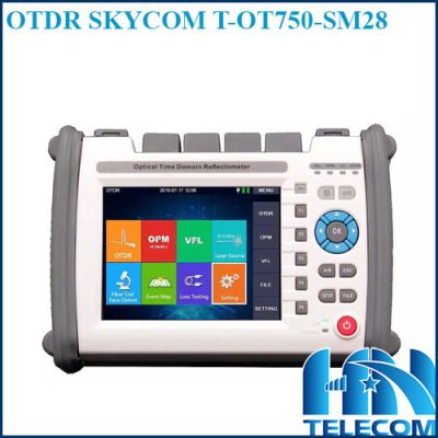 Máy đo OTDR Skycom T-OT750-SM28 đo SMF+MMF 850/1310/1550mm