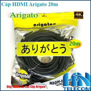 cáp HDMI 10m Arigato 4k