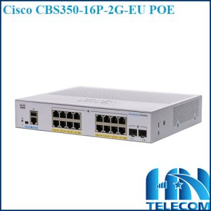 Switch cisco CBS350-16P-2G-EU 16 POE port