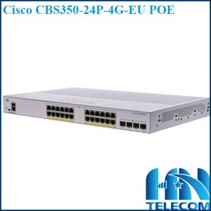 Switch Cisco CBS350-24P-4G-EU-POE 24 port