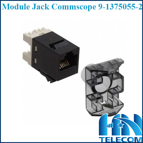 module jack cat6 commscope 9-1375055-2