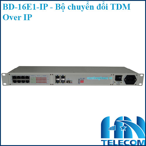 Bộ chuyển đổi TDM over IP BD-16E1-IP