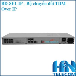 Bộ chuyển đổi TDM Ovẻ IP 8E1 BD-8E1-IP