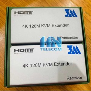 Bộ kéo dài HDMI qua LAN 120M chính hãng 3M Telecom