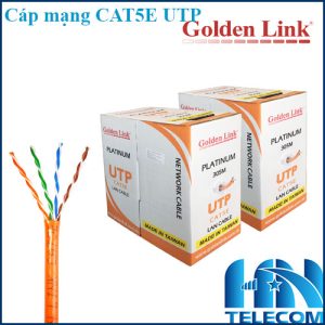 Cáp mạng cat5e utp golden link chính hãng