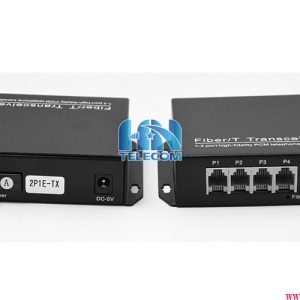 Bộ chuyển đổi quang thoại 4 kênh PCM 3M-T-R4P1ET