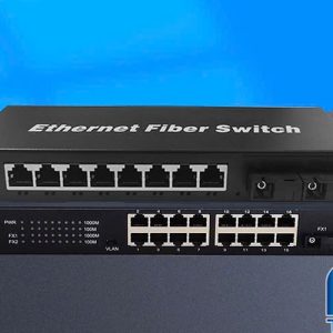 Switch 16 cổng lan+2 đầu sc singlemode