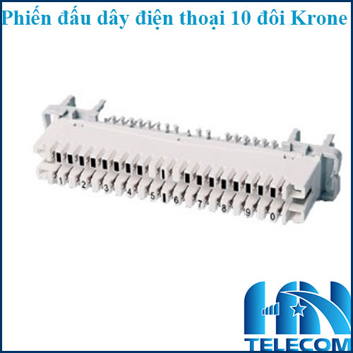 Phiến đấu dây điện thoại 10 đôi