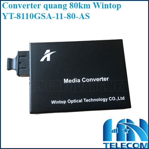 Converter quang 80km