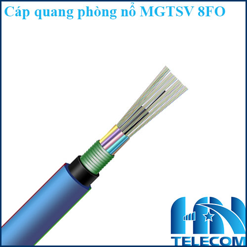 Cáp quang phòng nổ MGTSV 8FO