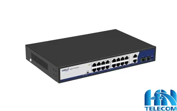 Giới thiệu về Switch POE 16 cổng Hrui HR900-AFG-1622S-300
