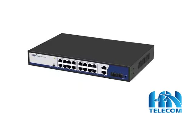 ưu điểm của Switch POE 16 cổng Hrui HR900-AFG-1622S-300