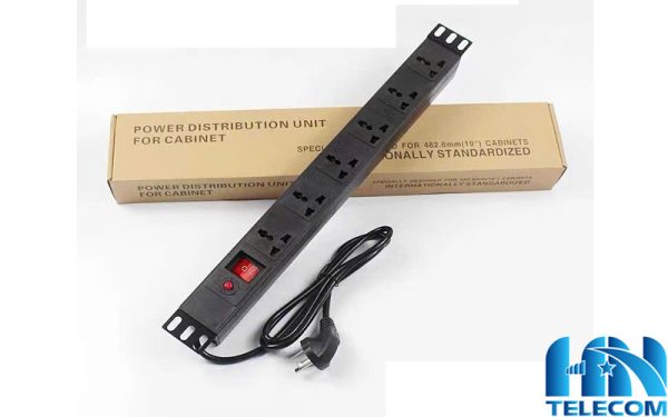 Giới thiệu về Thanh nguồn PDU 6 cổng nhựa
