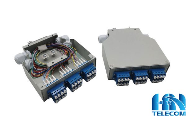 Đặc điểm thiết kế của Hộp phối quang ODF 8FO Din-rail công nghiệp SC/UPC Duplex