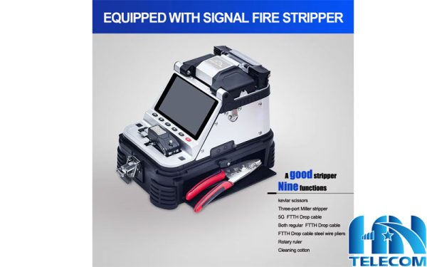 Cấu tạo máy hàn cáp quang Signal Fire AI-20