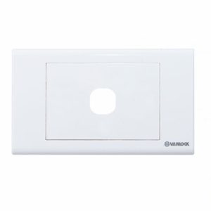 Giới thiệu chi tiết về Mặt 1 công tắc Sino S181/X hình chữ nhật